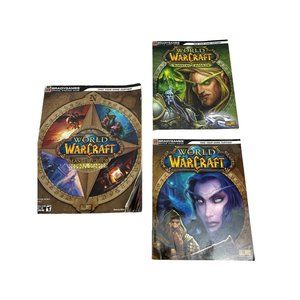 Lot of 3 Brady Games World Of WarCraft Guides Paperback Books